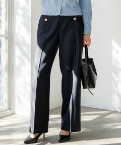 23区 / ニジュウサンク その他パンツ | TWギャバジン ワイドパンツ