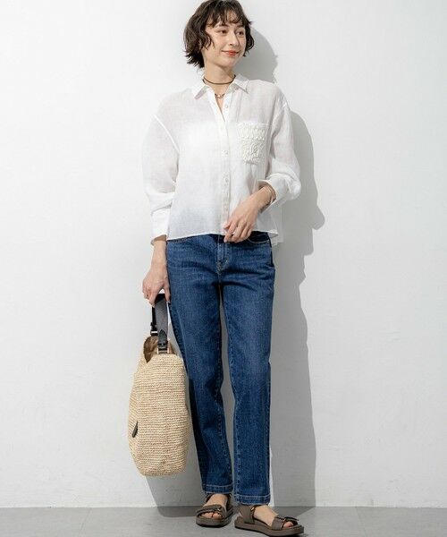 23区 / ニジュウサンク デニムパンツ | 23区DENIM ストレートフィット デニムパンツ | 詳細23