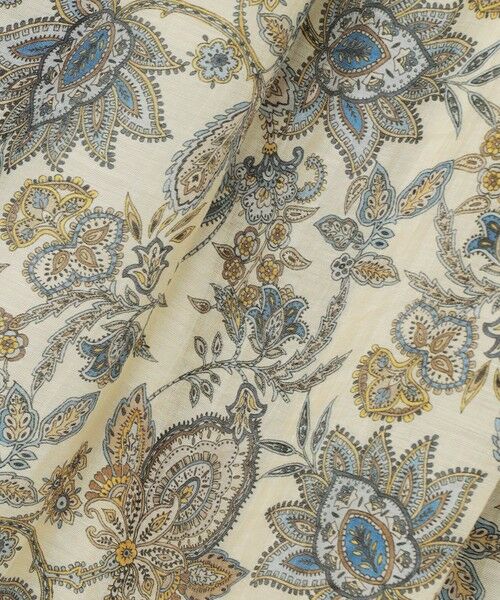 23区 / ニジュウサンク ミニ・ひざ丈スカート | Ericaキャラコ ペイズリープリント フレア スカート | 詳細7