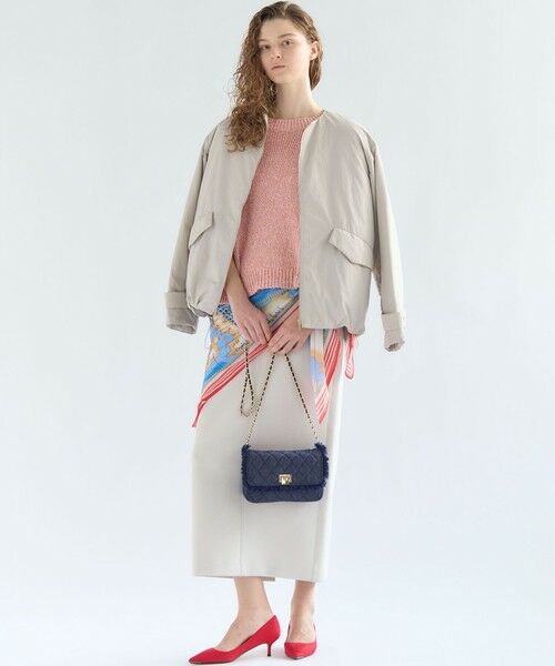 23区 / ニジュウサンク ミニ・ひざ丈スカート | コットンダンボール スカート | 詳細5