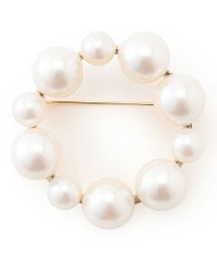 23区 / ニジュウサンク ブローチ・コサージュ | 【APPLAUDIR】パールサークル ブローチ