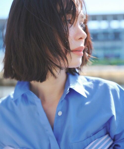 23区 / ニジュウサンク シャツ・ブラウス | 【Oggi掲載・見上愛さん着用】CANCLINI シャーティング ルーズフィットシャツ | 詳細9