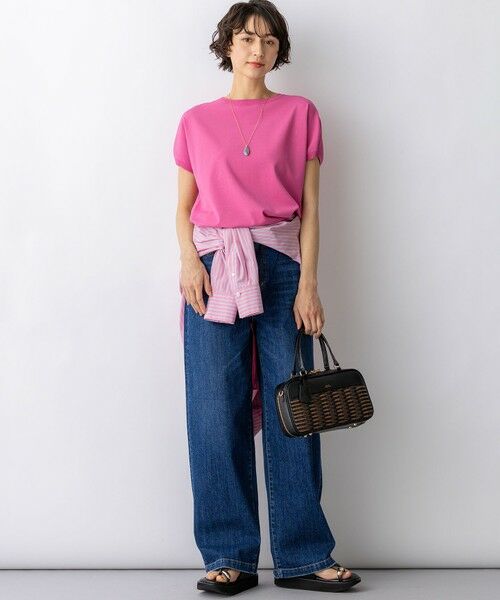 23区 / ニジュウサンク シャツ・ブラウス | 【Oggi掲載・見上愛さん着用】CANCLINI シャーティング ルーズフィットシャツ | 詳細17