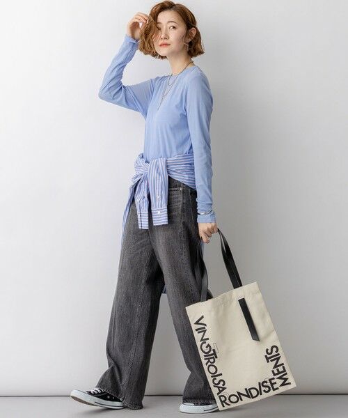 23区 / ニジュウサンク トートバッグ | 【Oggi掲載】VINGT-TROIS ロゴ トートバッグ | 詳細3