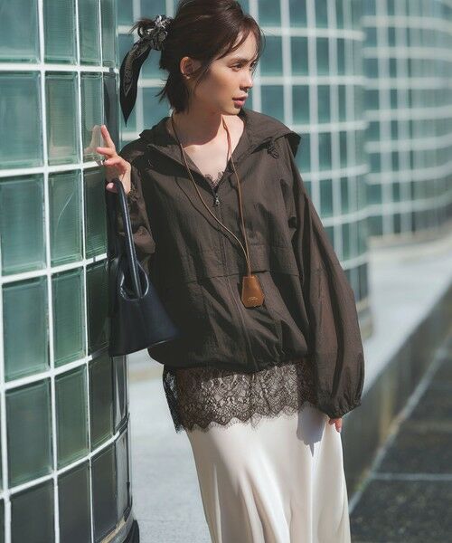 23区 / ニジュウサンク ブルゾン | 【SLOW/一部店舗限定】ナイロン パーカー ブルゾン | 詳細2