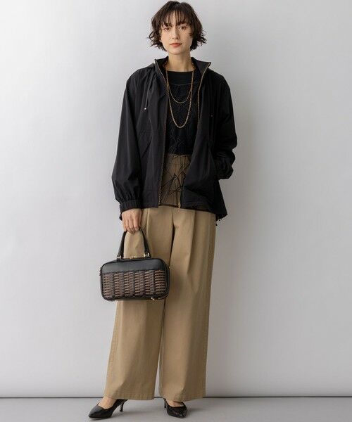 23区 / ニジュウサンク その他アウター | 2WAY ストレッチタフタ ボリュームスリーブブルゾン | 詳細2