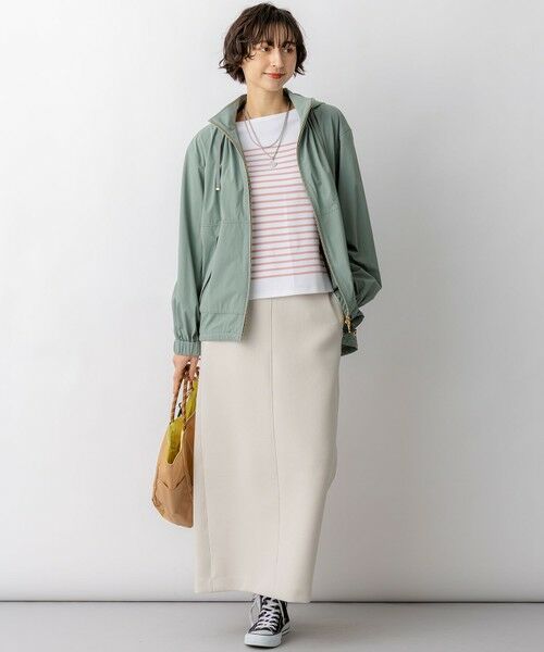 23区 / ニジュウサンク その他アウター | 2WAY ストレッチタフタ ボリュームスリーブブルゾン | 詳細12