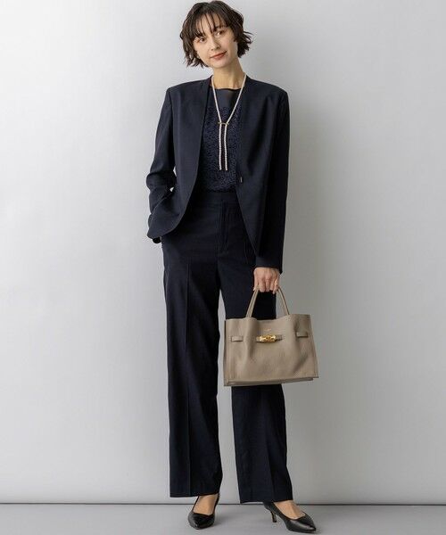 23区 / ニジュウサンク その他アウター | アイアスマットストレッチ ノーカラージャケット | 詳細5