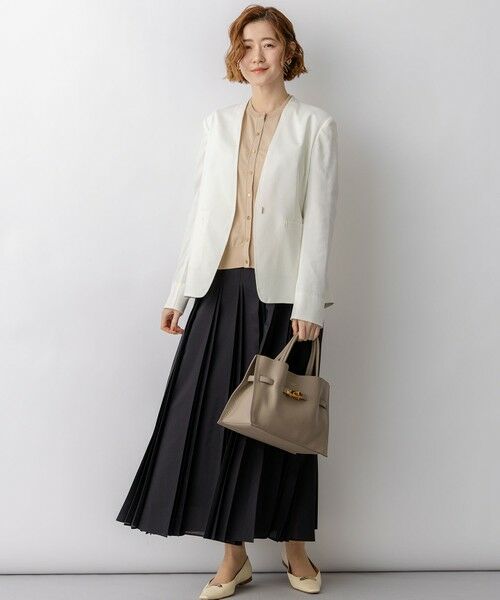 23区 / ニジュウサンク その他アウター | アイアスマットストレッチ ノーカラージャケット | 詳細7