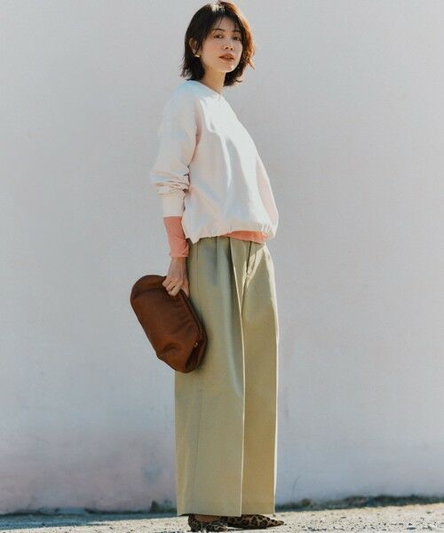 23区 / ニジュウサンク カットソー | 【見上愛さん着用】シアーフライス レイヤード ロンTEE | 詳細23