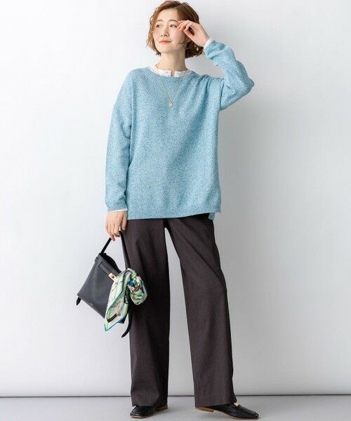23区 / ニジュウサンク ニット・セーター | コットンギマムリネ チュニック ニット | 詳細2