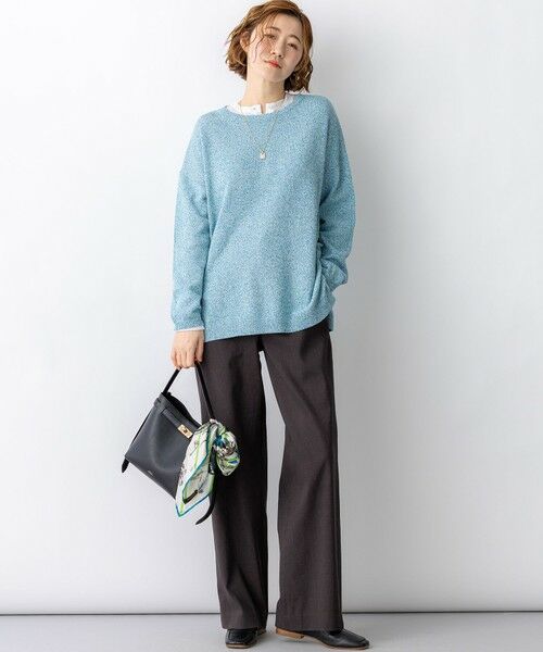 23区 / ニジュウサンク ニット・セーター | コットンギマムリネ チュニック ニット | 詳細3