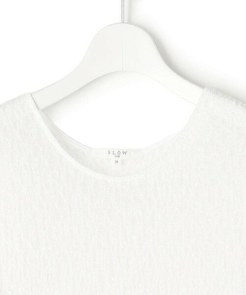 23区 / ニジュウサンク ロング・マキシ丈ワンピース | 【SLOW/一部店舗限定】リンクルレース レイヤード ワンピース | 詳細10