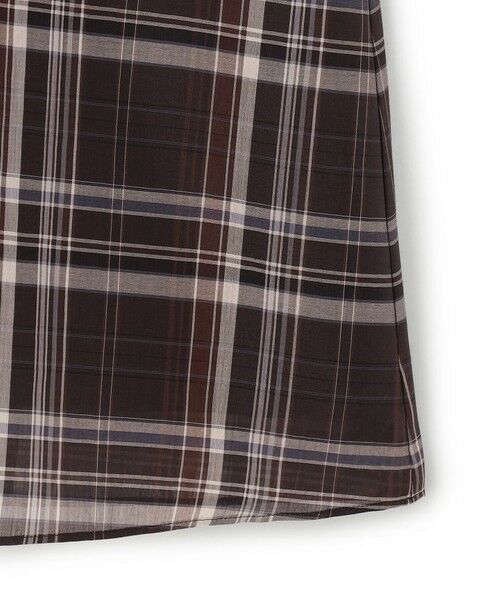 23区 / ニジュウサンク ロング・マキシ丈ワンピース | 【見上愛さん着用】ハイツイストシアーチェック キャミソールワンピース | 詳細11