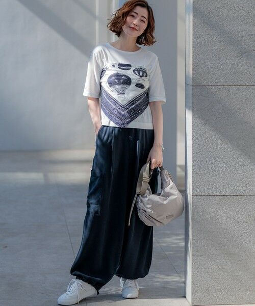 23区 / ニジュウサンク その他パンツ | 【SLOW/一部店舗限定】ガーメントツイル ワイドタック パンツ | 詳細30