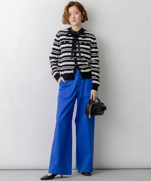 23区 / ニジュウサンク その他パンツ | 【CanCam掲載】スラブツイルストレッチ ベイカーパンツ | 詳細24