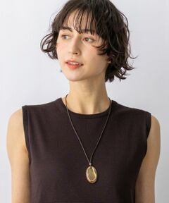 23区 / ニジュウサンク ネックレス・ペンダント・チョーカー | オーバルシェル コンビ ネックレス