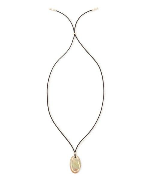 23区 / ニジュウサンク ネックレス・ペンダント・チョーカー | オーバルシェル コンビ ネックレス | 詳細10