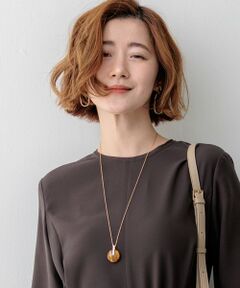 23区 / ニジュウサンク ネックレス・ペンダント・チョーカー | 【見上愛さん着用】ストーン ワントップ ネックレス