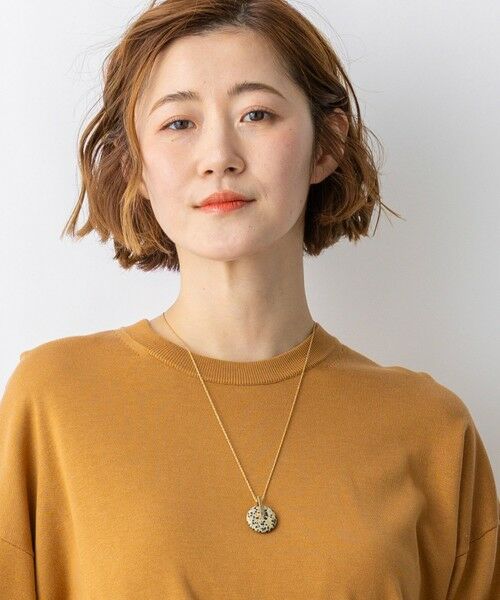 23区 / ニジュウサンク ネックレス・ペンダント・チョーカー | 【見上愛さん着用】ストーン ワントップ ネックレス（モノトーン系）