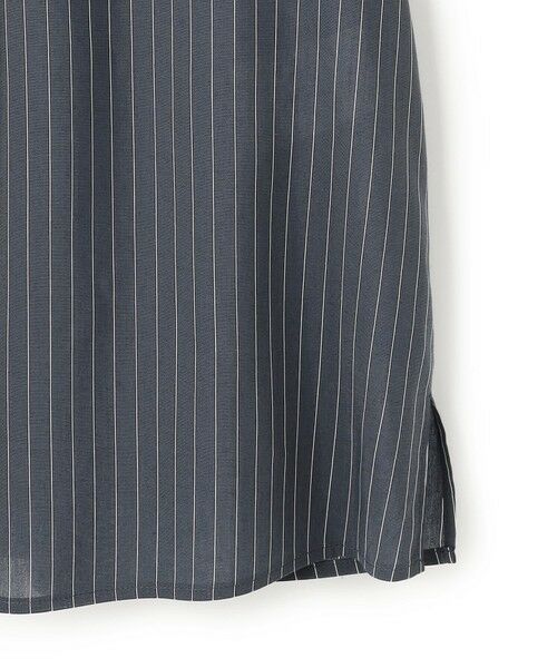 23区 / ニジュウサンク シャツ・ブラウス | ドライシアーストライプ フロントタック ブラウス | 詳細7