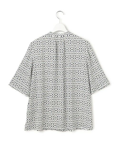 23区 / ニジュウサンク シャツ・ブラウス | カレイドスコーププリント バンドカラー ブラウス | 詳細4