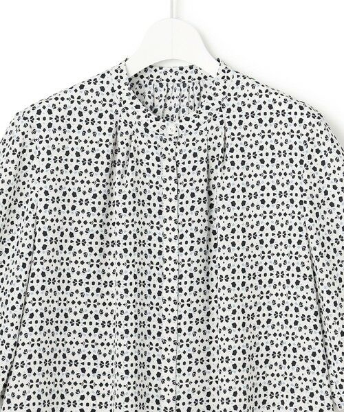 23区 / ニジュウサンク シャツ・ブラウス | カレイドスコーププリント バンドカラー ブラウス | 詳細5