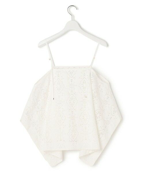 23区 / ニジュウサンク シャツ・ブラウス | ラッセルオーナメントレース キャミソール ブラウス | 詳細9