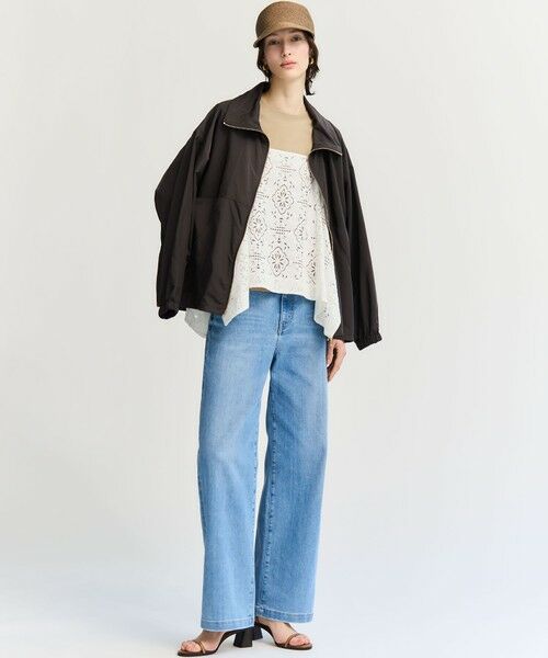 23区 / ニジュウサンク シャツ・ブラウス | ラッセルオーナメントレース キャミソール ブラウス | 詳細2