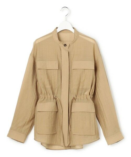 23区 / ニジュウサンク シャツ・ブラウス | 【見上愛さん着用】リネンミックスシアースラブ ミリタリー シャツジャケット | 詳細12