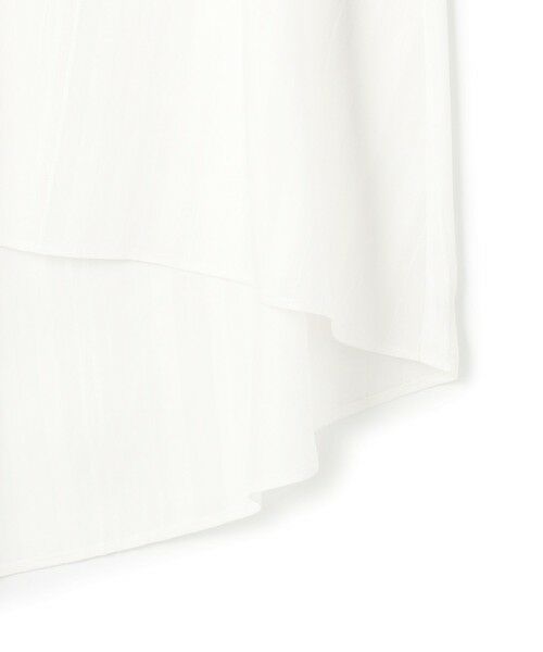 23区 / ニジュウサンク シャツ・ブラウス | ドビーストライプ バックタック フレアブラウス | 詳細8