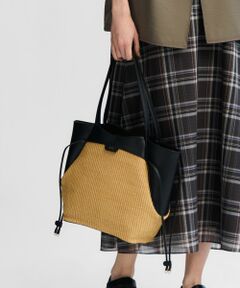 23区 / ニジュウサンク トートバッグ | ペーパーライクコンビ トートバッグ (M)