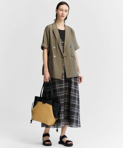 23区 / ニジュウサンク トートバッグ | ペーパーライクコンビ トートバッグ (M) | 詳細6