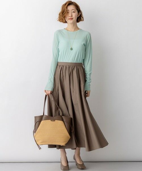 23区 / ニジュウサンク トートバッグ | ペーパーライクコンビ トートバッグ (M) | 詳細7