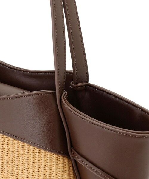 23区 / ニジュウサンク トートバッグ | ペーパーライクコンビ トートバッグ (M) | 詳細24