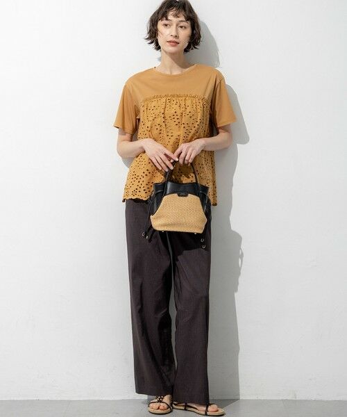 23区 / ニジュウサンク ショルダーバッグ | 【見上愛さん着用】ペーパーライクコンビ ショルダーバッグ (S) | 詳細11