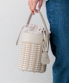 23区 / ニジュウサンク ハンドバッグ | バスケットメッシュ バケツバッグ