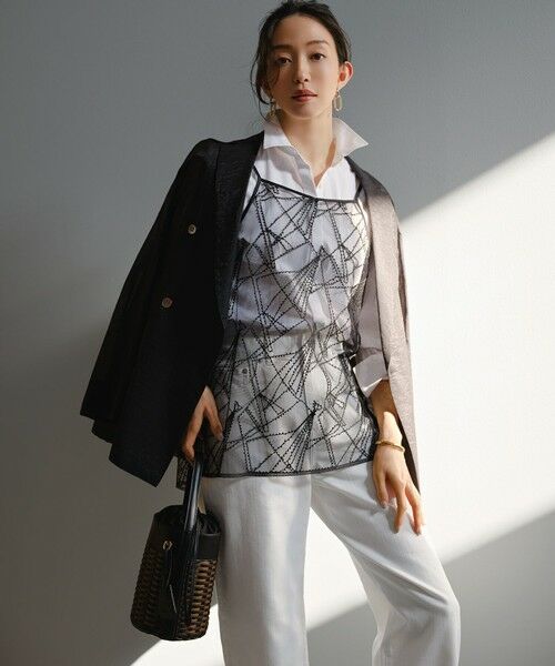 23区 / ニジュウサンク ハンドバッグ | バスケットメッシュ バケツバッグ | 詳細1