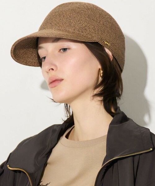 23区 / ニジュウサンク キャップ | ペーパーブレード キャップ（ダークブラウン系）