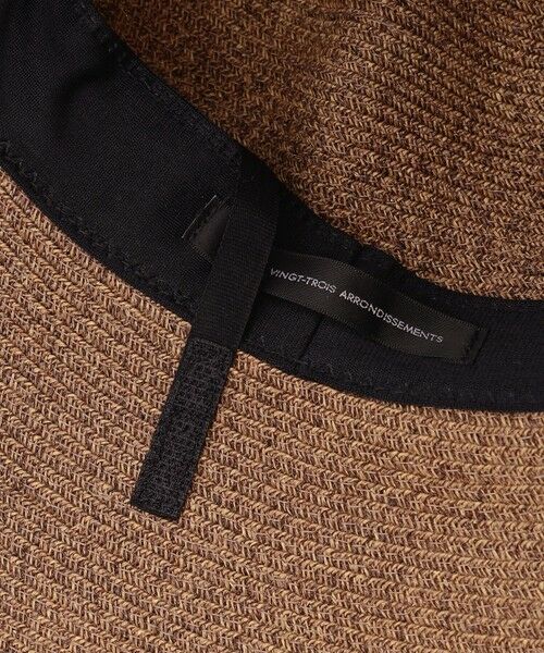 23区 / ニジュウサンク ハット | ペーパーブレード エッジアップ ハット | 詳細13