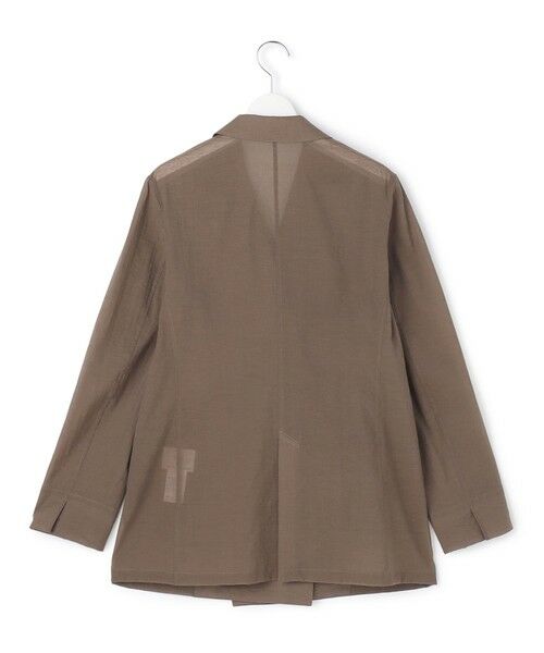 23区 / ニジュウサンク その他アウター | 【見上愛さん着用】ナイロンコットンシアーボイル ダブルジャケット | 詳細13