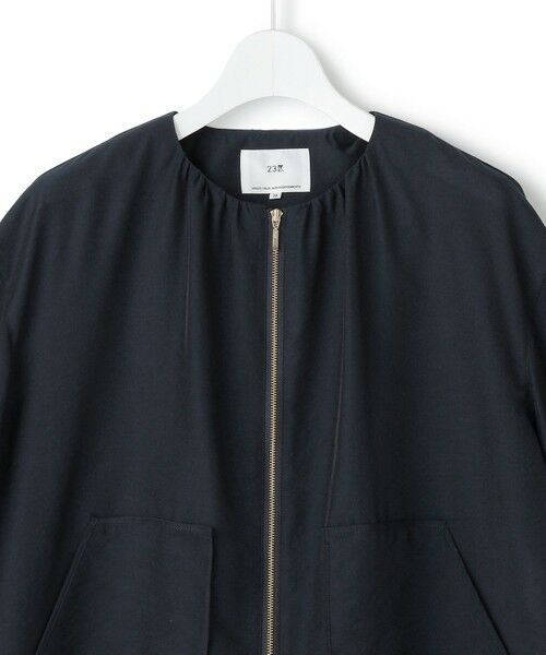 23区 / ニジュウサンク その他アウター | シアータンブラー ダブルポケット ブルゾン | 詳細6