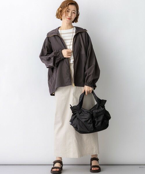 23区 / ニジュウサンク その他アウター | ナイロンタイプライター ダブルジップ ブルゾン | 詳細11