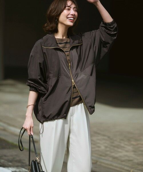 23区 / ニジュウサンク その他アウター | ナイロンタイプライター ダブルジップ ブルゾン | 詳細8