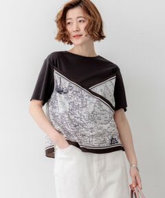 23区 / ニジュウサンク カットソー | スカーフコンビジャージー カットソー