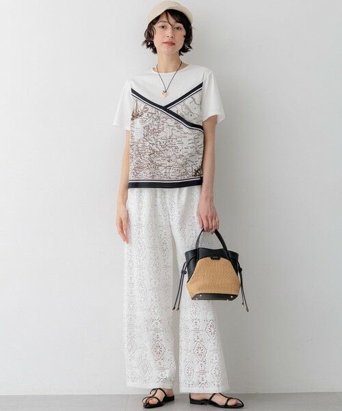 23区 / ニジュウサンク カットソー | スカーフコンビジャージー カットソー | 詳細1