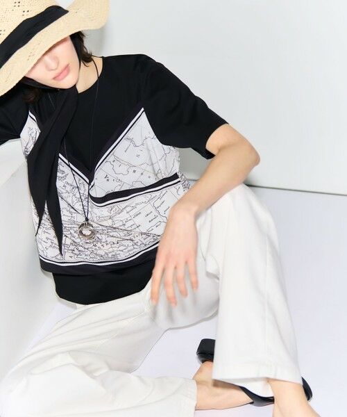 23区 / ニジュウサンク カットソー | スカーフコンビジャージー カットソー | 詳細4