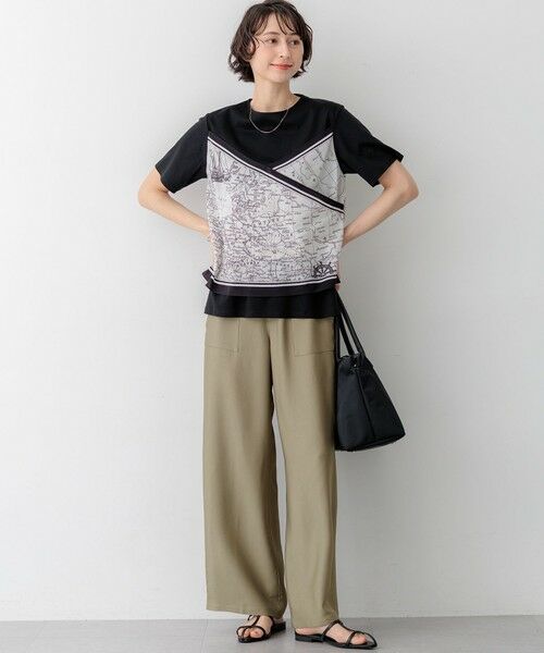 23区 / ニジュウサンク カットソー | スカーフコンビジャージー カットソー | 詳細8