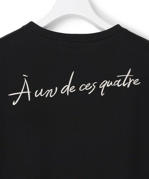 23区 / ニジュウサンク カットソー | バック刺繍 メッセージロゴ Tシャツ | 詳細12