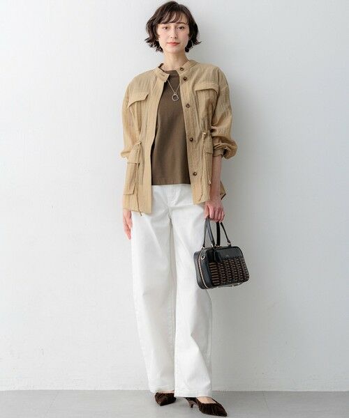 23区 / ニジュウサンク カットソー | バック刺繍 メッセージロゴ Tシャツ | 詳細17